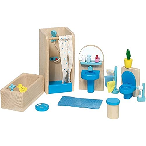 Goki 51903 - Badezimmer Puppenhausmöbel , 17-teilig Goki 51903 - Badezimmer Puppenhausmöbel , 17-teilig von goki