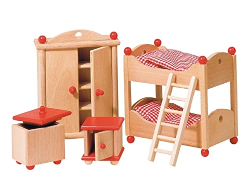 goki 51953 - Puppenmöbel Kinderzimmer von goki