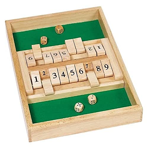 Goki 56897 Doppelspiel Shut The Box von goki