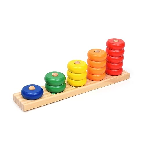 Goki 58941 Sortierspiel Lerne Zählen mit Ringen, S Goki 58941 Sortierspiel Lerne Zählen mit Ringen, S von goki