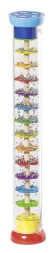 goki 61947 Regenstab Regenmacher Spielzeug, 34 x 5,2 cm, ab 12 Monaten von goki