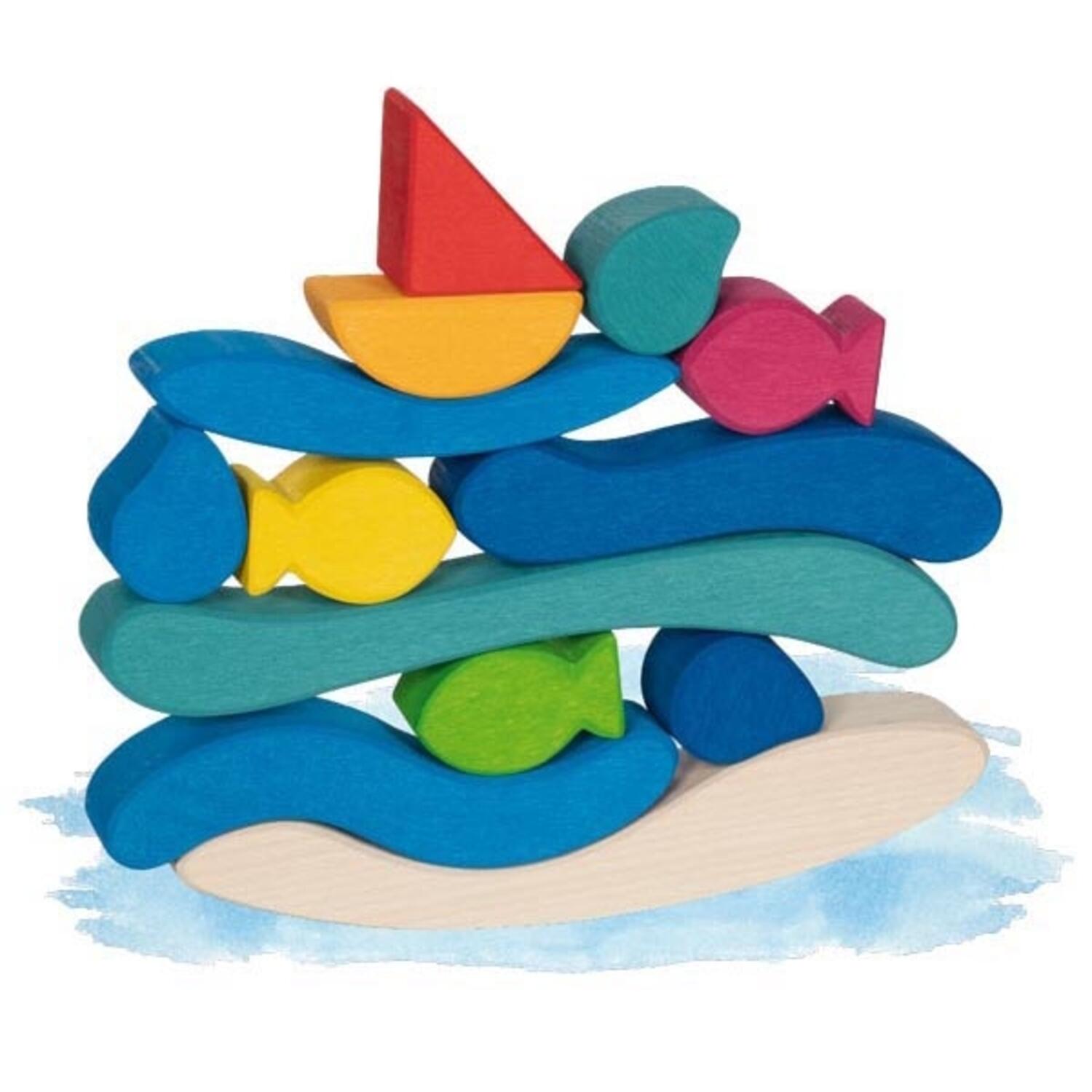 Goki Evolution Serie - Bausteine Wasserwelt - Goki Evolution Serie - Bausteine Wasserwelt - von Goki