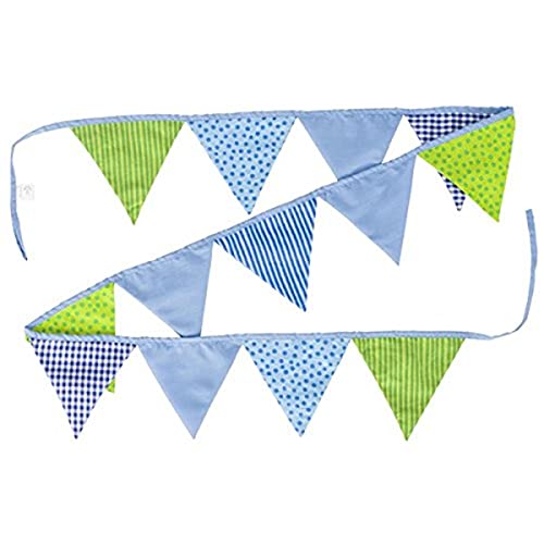 goki 60767 Wimpelkette blau-grün von goki