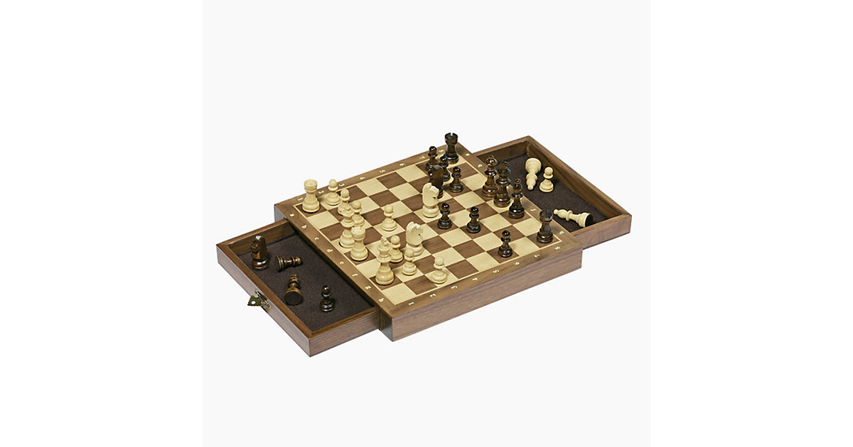 Magnetisches Schachspiel mit Schubladen von Goki