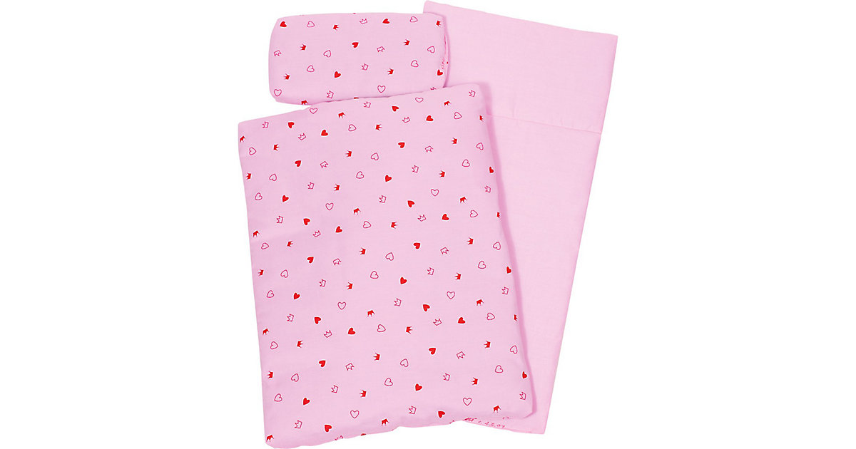 Puppenbett Bettgarnitur Herz/Krone Puppenbett Bettgarnitur Herz/Krone von Goki