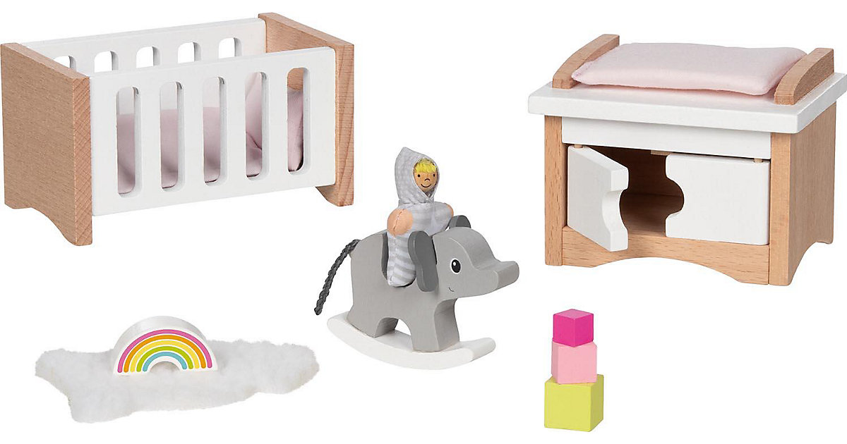 Puppenmöbel Style, Babyzimmer Puppenmöbel Style, Babyzimmer von Goki