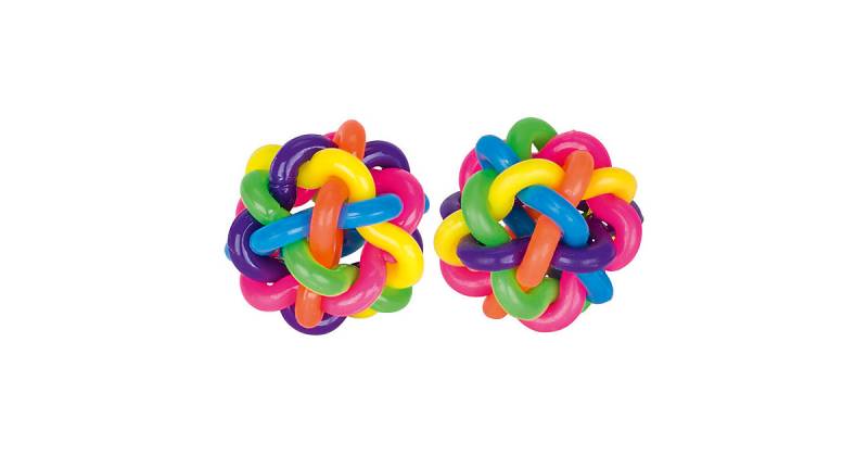 Regenbogenbälle Ø= 4 cm, 6 Stück von Goki