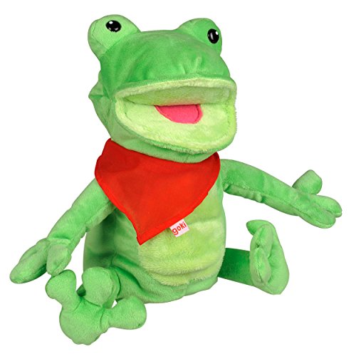 goki 108355 Handpuppe Frosch von goki