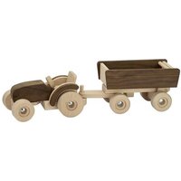 goki 55915 Traktor mit Anhänger, goki nature goki 55915 Traktor mit Anhänger, goki nature von Goki