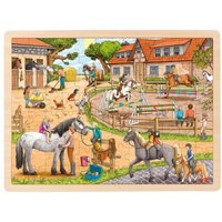 goki 57367 Einlegepuzzle Reiterhof goki 57367 Einlegepuzzle Reiterhof von Goki