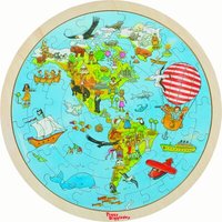 goki 57479 Einlegepuzzle Auf Weltreise, Peggy Diggledey goki 57479 Einlegepuzzle Auf Weltreise, Peggy Diggledey von Goki