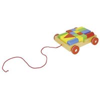 goki 58558 Ziehwagen mit 18 Bausteinen, goki basic goki 58558 Ziehwagen mit 18 Bausteinen, goki basic von Goki