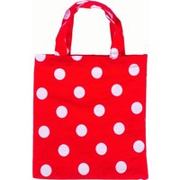 goki 60736 Kleine Baumwolltaschen, rot mit weißen Punkten von Goki