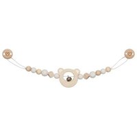 goki 65213 Kinderwagenkette Bärenkopf mit Clips von Goki