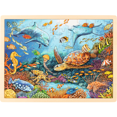 goki Einlegepuzzle Great Barrier Reef von Goki