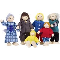 goki SO218 Biegepuppen City Familie von Goki