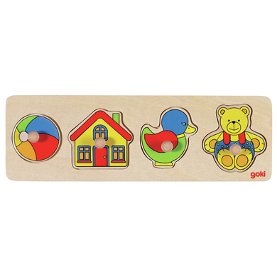 goki Steckpuzzle Spielzeug 4 Teile von Goki