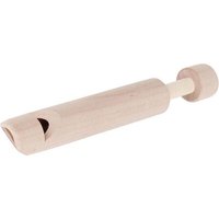 goki UC100 Kolbenflöte, unbehandelt L= 16,5 cm, Naturholz von Goki