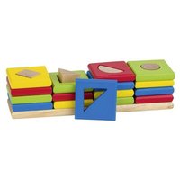 goki WM034 Sortierspiel Farben und Formen Die 4 Türme goki WM034 Sortierspiel Farben und Formen Die 4 Türme von Goki