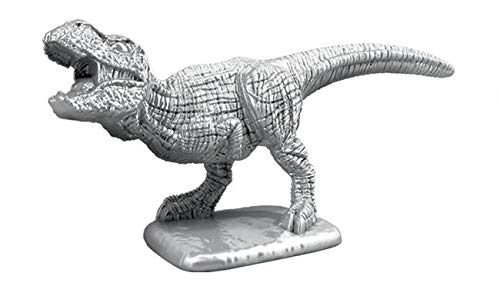 Monopoly Silberner Dinosaurier-Token Spielstück T-Rex Dino Token Druckguss bewegliche Stück Brettspiel Ersatzteile von Gold