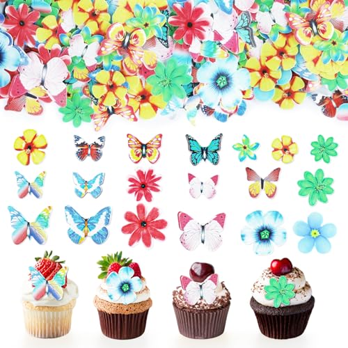 100 Stk Essbare Tortendeko Schmetterling Esspapier Tortendeko Blumen,Tortendeko Essbar,Torten Deko Essbare Schmetterlinge Blumen für Torte,Essbare Blüten Tortendeko Hochzeit,Schmetterlinge Deko Torte 100 Stk Essbare Tortendeko Schmetterling Esspapier Tortendeko Blumen,Tortendeko Essbar,Torten Deko Essbare Schmetterlinge Blumen für Torte,Essbare Blüten Tortendeko Hochzeit,Schmetterlinge Deko Torte von GoldRock