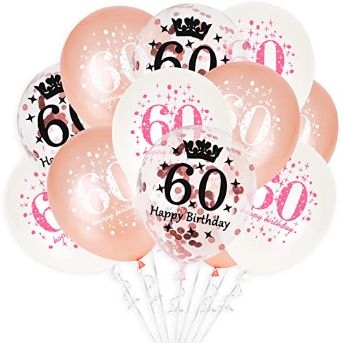 GoldRock 60 Geburtstag Deko,60 Geburtstag Frau,15 Stück Luftballon Geburtstag 60,Konfetti Luftballons,Luftballons Geburtstag 60 Jahre Frau/Mann für Party/Tisch Dekoration,Helium Ballons Geburtstag 60 GoldRock 60 Geburtstag Deko,60 Geburtstag Frau,15 Stück Luftballon Geburtstag 60,Konfetti Luftballons,Luftballons Geburtstag 60 Jahre Frau/Mann für Party/Tisch Dekoration,Helium Ballons Geburtstag 60 von GoldRock