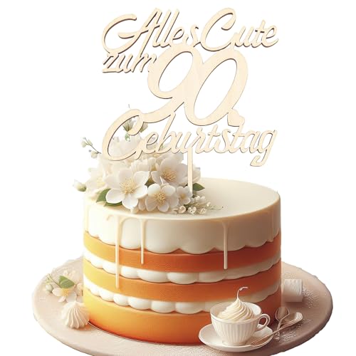 GoldRock Holz Torten Deko 90 Geburtstag Mann Frau,Tortendeko Geburtstag 90 Geburtstag Männer Deko,Kuchendeko Alles Gute zum 90 Geburtstag Deko,90. Geburtstag Frauen Kuchen Deko,Cake Topper 90 Jahre GoldRock Holz Torten Deko 90 Geburtstag Mann Frau,Tortendeko Geburtstag 90 Geburtstag Männer Deko,Kuchendeko Alles Gute zum 90 Geburtstag Deko,90. Geburtstag Frauen Kuchen Deko,Cake Topper 90 Jahre von GoldRock