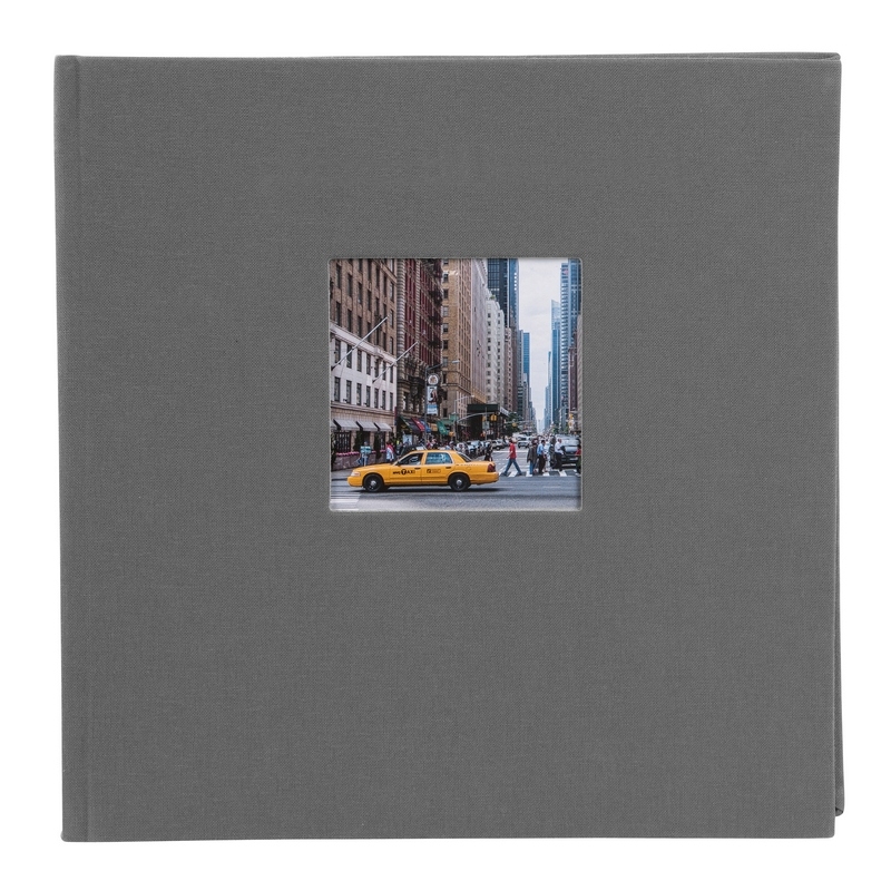 Goldbuch Fotoalbum Bella Vista 25 x 25 cm grau (weiß) von Goldbuch