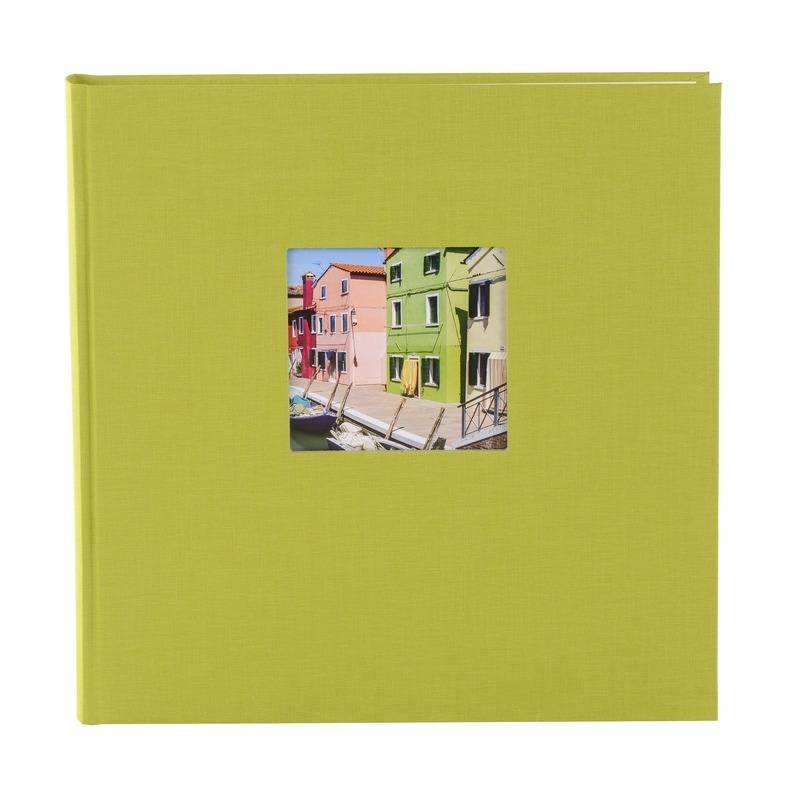 Goldbuch Fotoalbum Bella Vista 25 x 25 cm grün (weiß) von Goldbuch