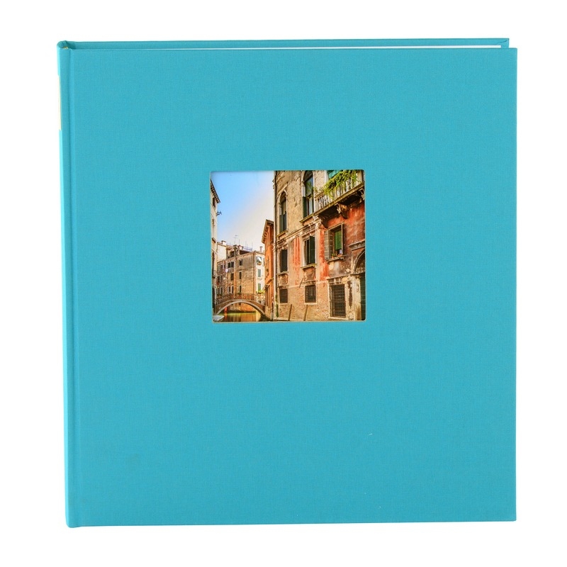 Goldbuch Fotoalbum Bella Vista 25 x 25 cm türkis (weiß) von Goldbuch
