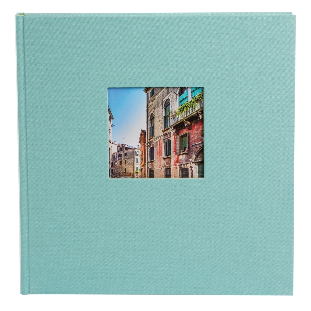 Goldbuch Fotoalbum Bella Vista 30 x 31 cm aqua (weiß) von Goldbuch
