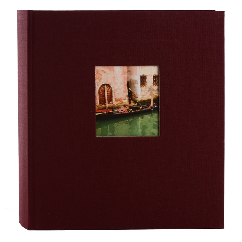 Goldbuch Fotoalbum Bella Vista 30 x 31 cm bordeaux (weiß) von Goldbuch