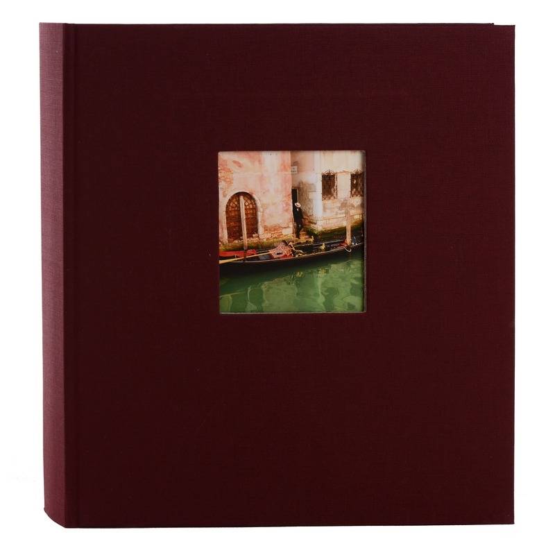 Goldbuch Fotoalbum Bella Vista 30 x 31 cm bordeaux (weiß) von Goldbuch