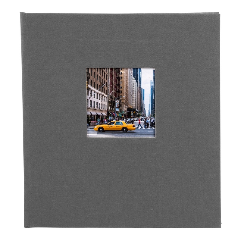 Goldbuch Fotoalbum Bella Vista 30 x 31 cm grau (weiß) von Goldbuch