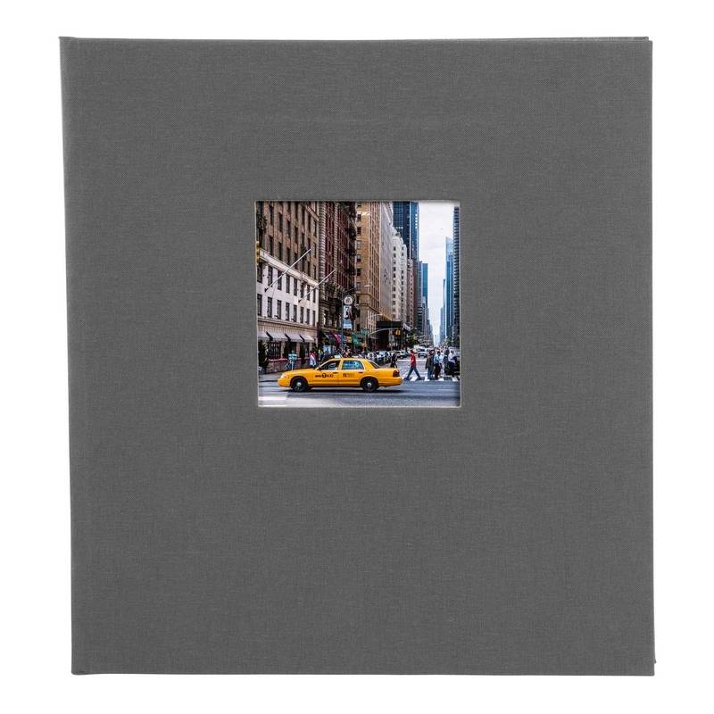 Goldbuch Fotoalbum Bella Vista 30 x 31 cm grau (weiß) von Goldbuch