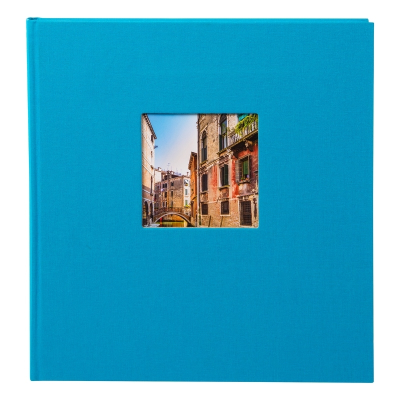 Goldbuch Fotoalbum Bella Vista 30 x 31 cm türkis (weiß) von Goldbuch
