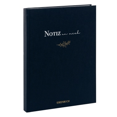 Goldbuch Notizbuch Notiz an mich Dunkelblau von Goldbuch