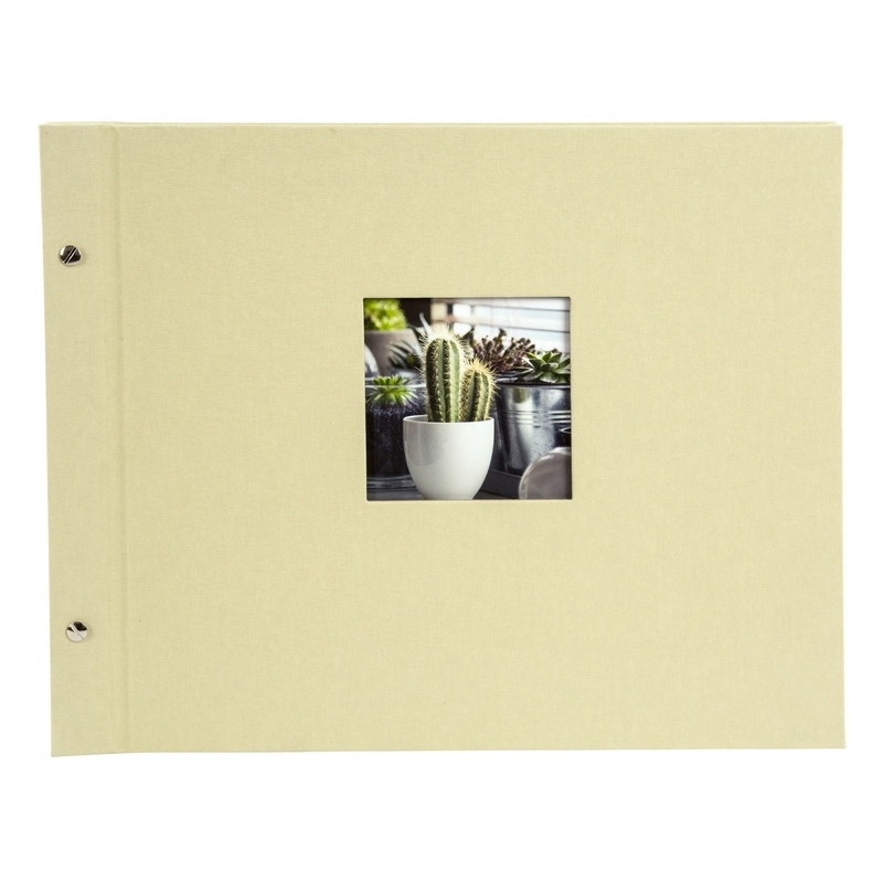 Goldbuch Schraubfotoalbum Bella Vista 39 x 31 cm Pastell (schwarz) von Goldbuch