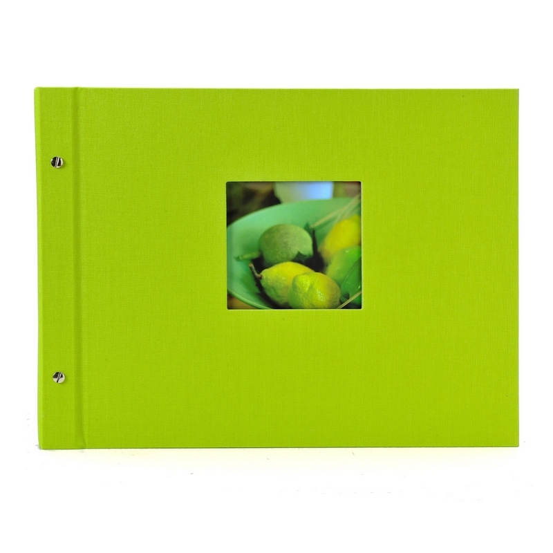 Goldbuch Schraubfotoalbum Bella Vista 39 x 31 cm grün (schwarz) von Goldbuch