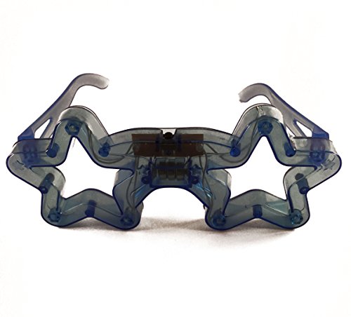 Sternförmige blinkende LED-Brille, leuchtende Farben, Neon-Partyzubehör, leuchtende Schattierungen, Veranstaltungsgeschenke, Raves, Konzert-Shows, Weihnachten, Halloween, wilde Clubbing Sternförmige blinkende LED-Brille, leuchtende Farben, Neon-Partyzubehör, leuchtende Schattierungen, Veranstaltungsgeschenke, Raves, Konzert-Shows, Weihnachten, Halloween, wilde Clubbing von Golden Beads