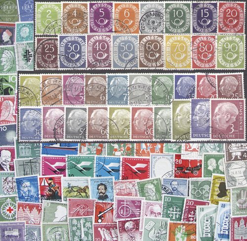 Goldhahn BRD 50er-Jahre Top-Kollektion - Briefmarken für Sammler [Spielzeug] von Goldhahn