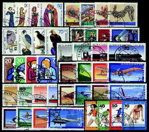 Goldhahn Berlin Jugendsätze 1970-80 gestempelt - Briefmarken für Sammler von Goldhahn