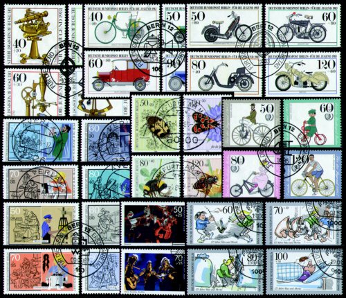 Goldhahn Berlin Jugendsätze gestempelt 1981-1988+1990 - Briefmarken für Sammler Goldhahn Berlin Jugendsätze gestempelt 1981-1988+1990 - Briefmarken für Sammler von Goldhahn