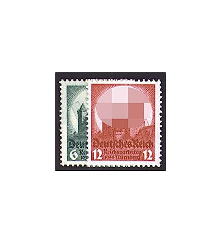 Goldhahn Deutsches Reich Nr. 546-547 "6. Nürnberger Parteitag Briefmarken für Sammler Goldhahn Deutsches Reich Nr. 546-547 "6. Nürnberger Parteitag Briefmarken für Sammler von Goldhahn