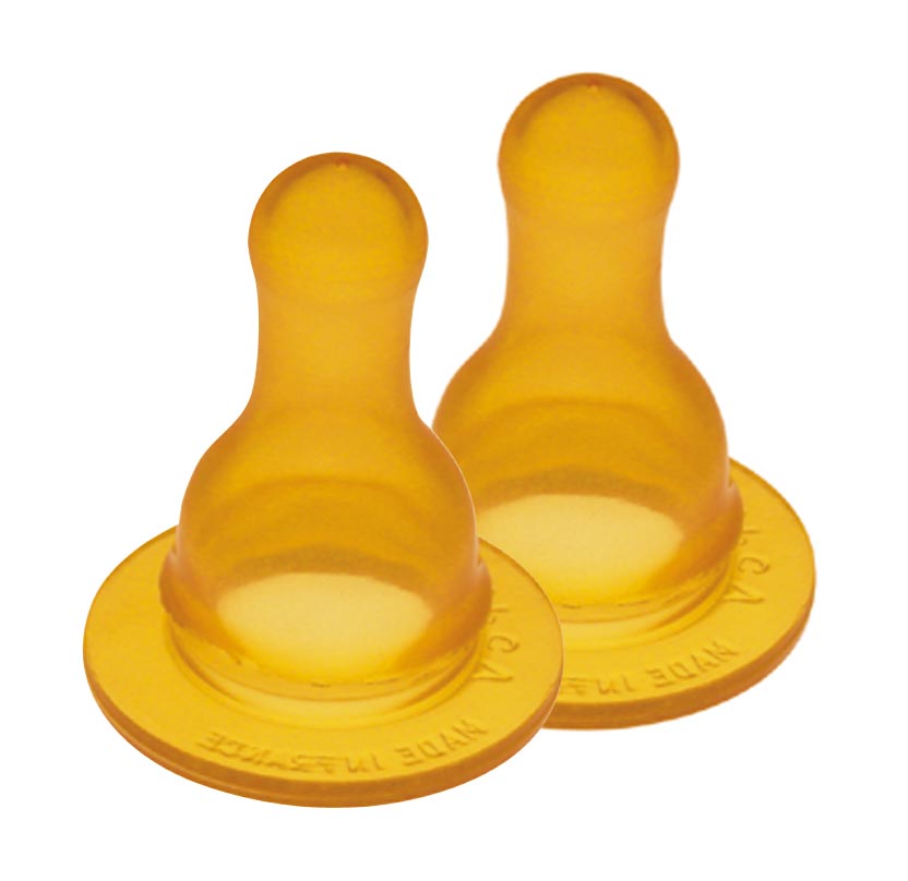 Goldi Flaschensauger Naturform (Standard) - 2Stk - 0-24 Monate von Goldi