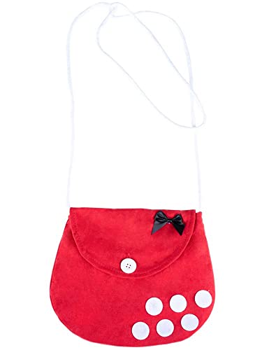 Goldschmidt Kostüme Tasche Kostüm Umhängetasche Kostümtasche Fasching Karneval Accessoires (Maus Tasche rot) Goldschmidt Kostüme Tasche Kostüm Umhängetasche Kostümtasche Fasching Karneval Accessoires (Maus Tasche rot) von Goldschmidt Kostüme