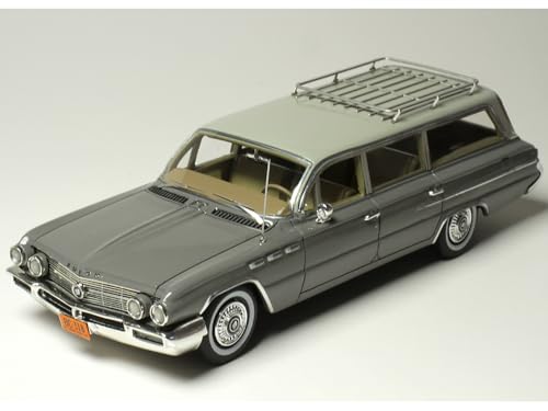 Goldvarg Collection 1962 Invicta Station Wagon Rehkitz Nebelgrau mit beigem Top Limited Edition auf 200 Stück weltweit 1/43 Modellauto GC-056B Goldvarg Collection 1962 Invicta Station Wagon Rehkitz Nebelgrau mit beigem Top Limited Edition auf 200 Stück weltweit 1/43 Modellauto GC-056B von Goldvarg Collection