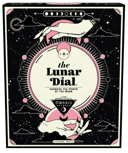 The Morbid Network Presents: The Lunar Dial | Harness The Power of The Moon | Strategie-Brettspiele für Erwachsene | Für 2-4 Spieler | Ab 14 Jahren von Goliath