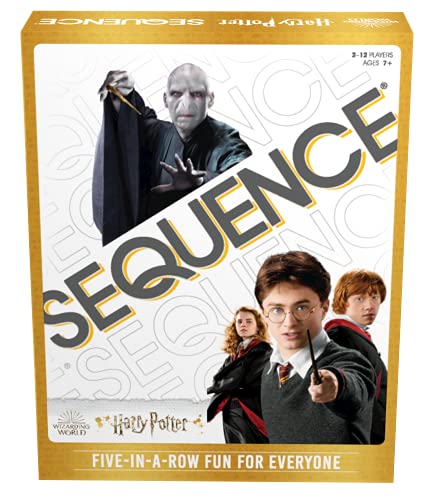 Goliath Sequence Harry Potter – Spannendes Gesellschaftsspiel zum Denken und Kombinieren ab 7 Jahren – Für 2-12 Spieler von Goliath