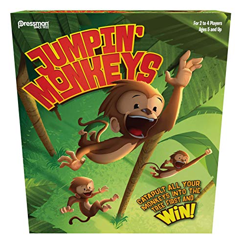 Jumping Monkeys: Katapult Your Monkeys Into The Tree to Win von Goliath Games